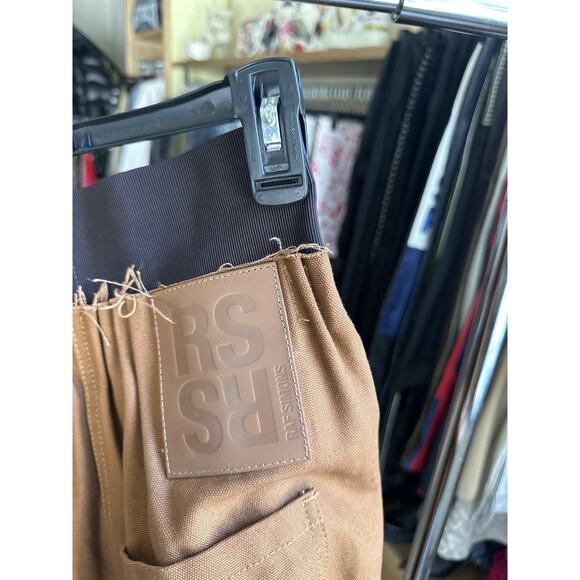 Gathered elastic cinch waist baggy denim - Picture 7 of 7